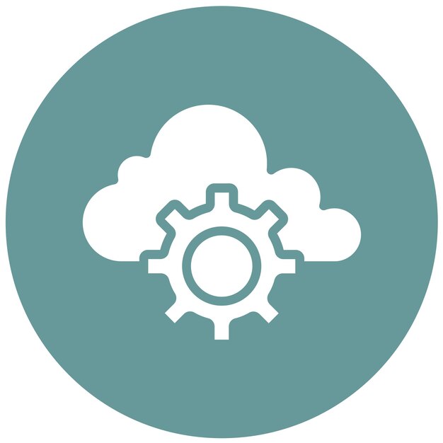 Diseño vectorial Tecnología de aprendizaje mejorado Estilo de icono