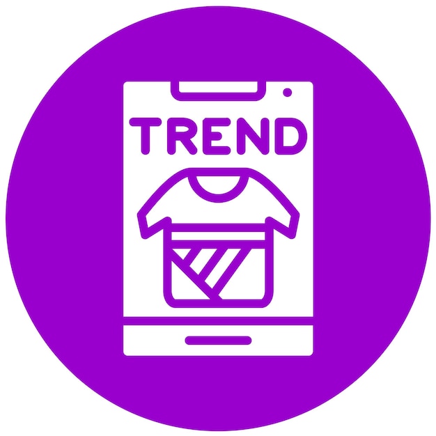 Diseño vectorial Tendencias de la moda Estilo de icono