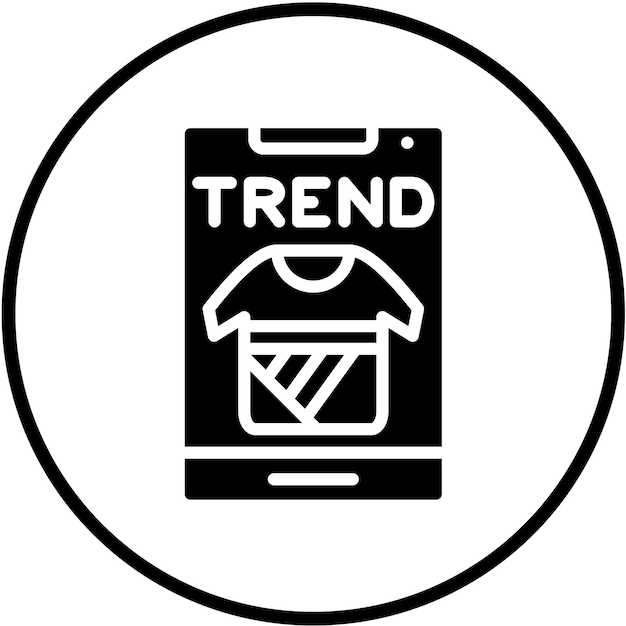 Diseño vectorial Tendencias de la moda Estilo de icono