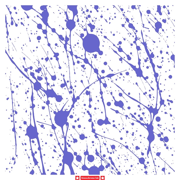 Diseño vectorial de tintas monocromáticas y giratorias para creaciones artísticas elegantes