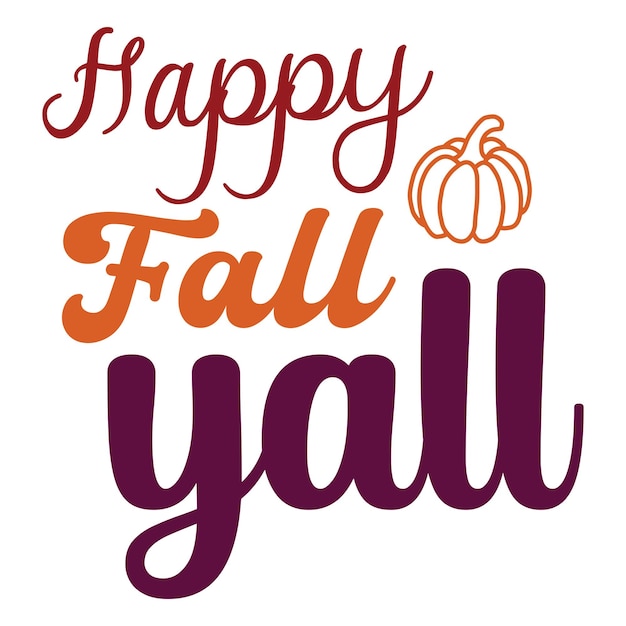 Diseño vectorial de tipografía SVG de otoño