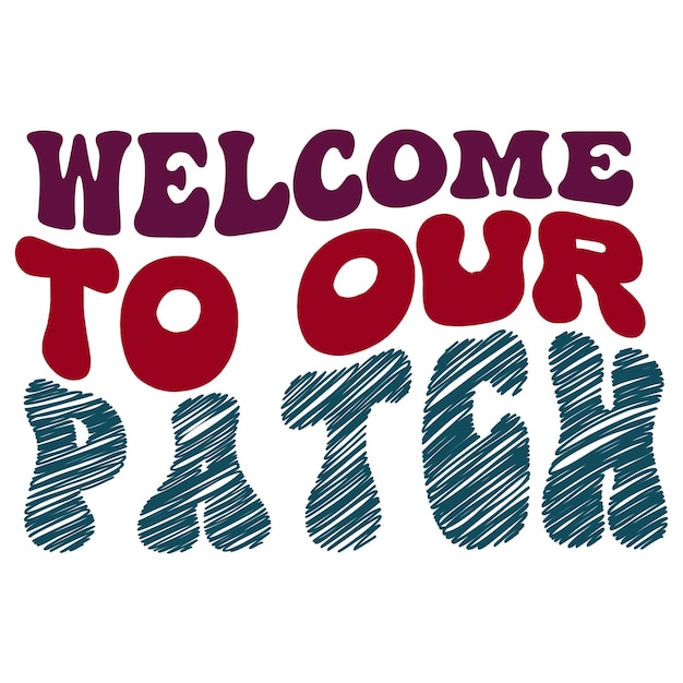 Diseño vectorial de tipografía SVG retro de otoño