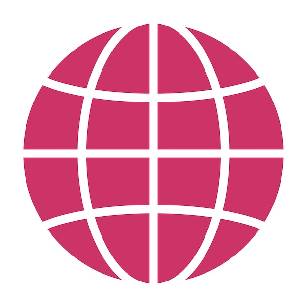 Diseño vectorial en todo el mundo Estilo de icono