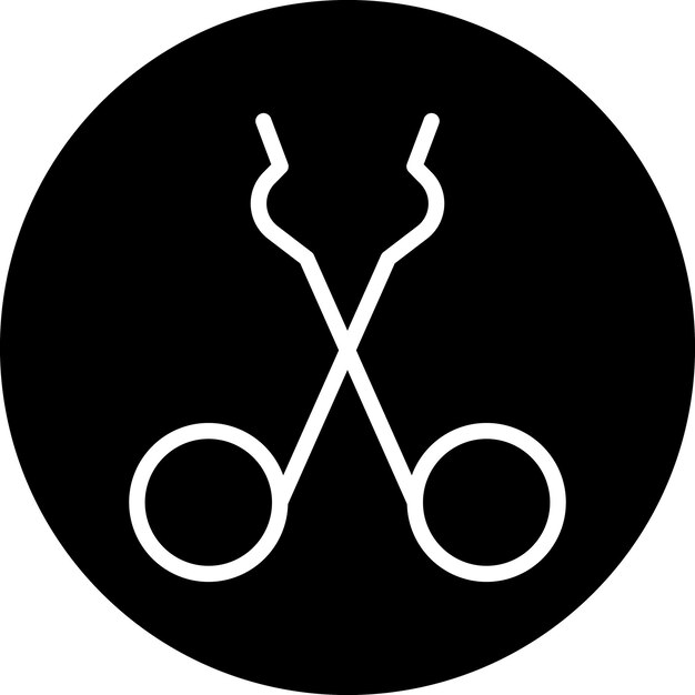 Diseño vectorial Tongs Estilo de icono