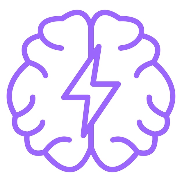 Diseño vectorial Tormenta de ideas Estilo de icono