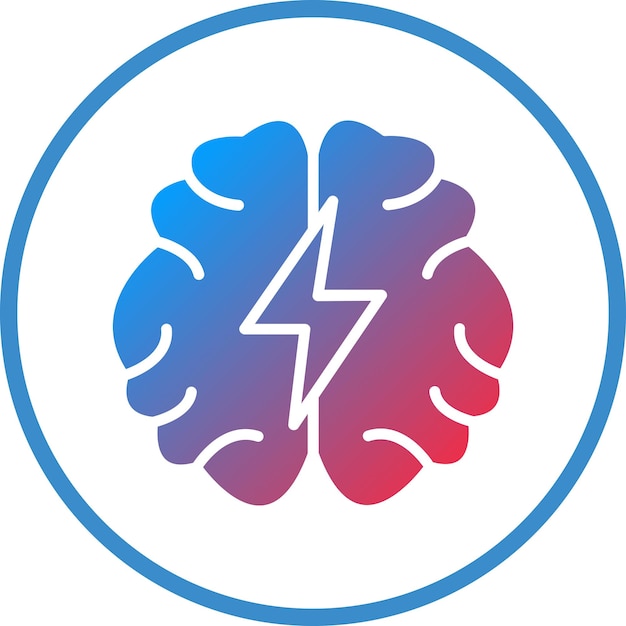 Diseño vectorial Tormenta de ideas Estilo de icono