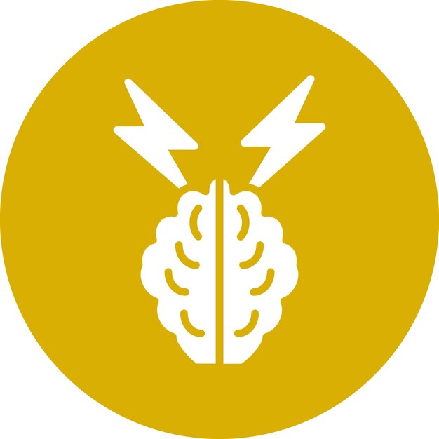 Diseño vectorial Tormenta de ideas Estilo de icono