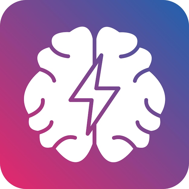 Diseño vectorial Tormenta de ideas Estilo de icono