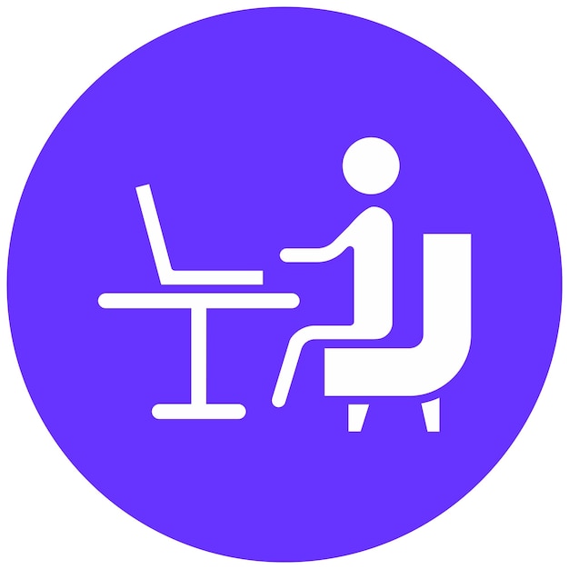 Diseño vectorial trabajando en el estilo del icono del sofá