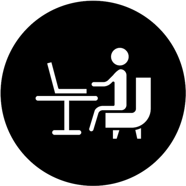 Diseño vectorial trabajando en el estilo del icono del sofá