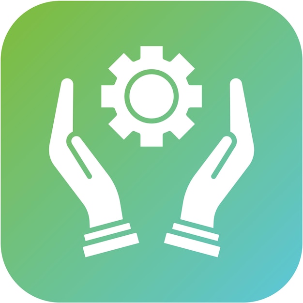 Diseño vectorial Trabajo en equipo Estilo de icono
