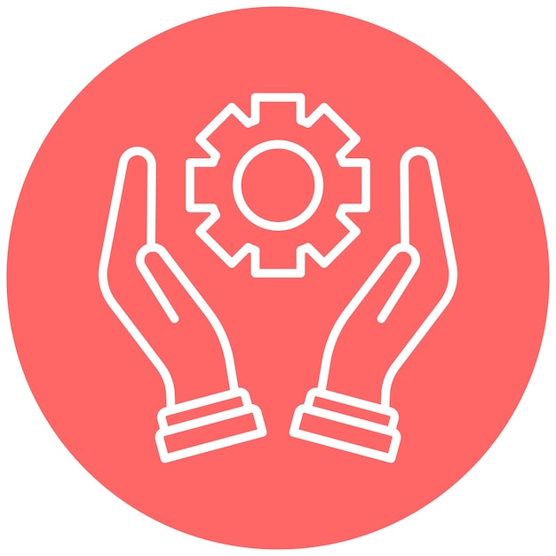 Diseño vectorial Trabajo en equipo Estilo de icono