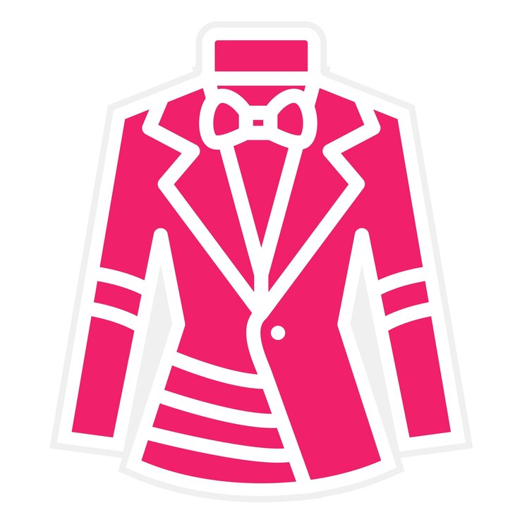 Vector diseño vectorial de trajes de bodas para hombres