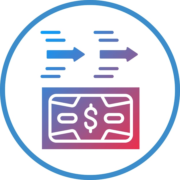 Diseño vectorial Trasferencias rápidas Estilo de icono