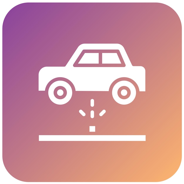 Diseño vectorial del tren de aterrizaje Estilo del icono de color