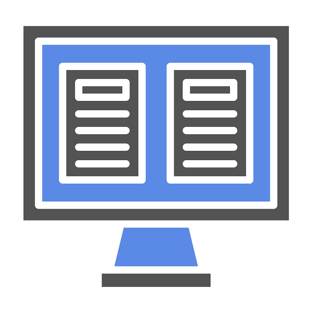 Diseño vectorial Ui Diseño de estilo de icono