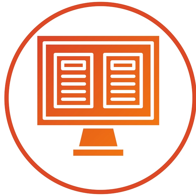 Diseño vectorial Ui Diseño de estilo de icono
