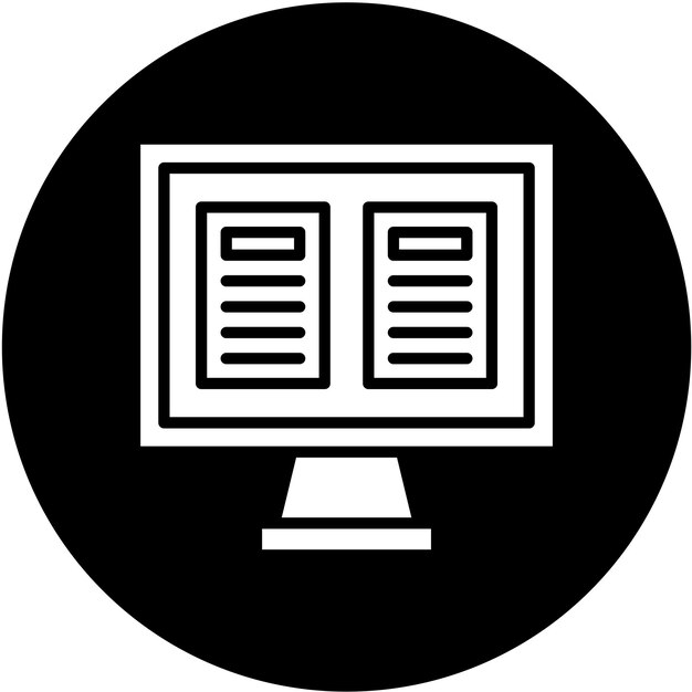 Diseño vectorial Ui Diseño de estilo de icono