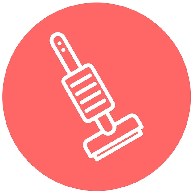 Diseño vectorial de vacío inalámbrico Estilo del icono