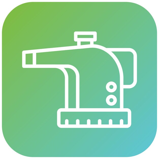 Diseño vectorial vapor de mano Estilo del icono