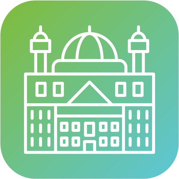 Diseño vectorial Vaticano Estilo de icono