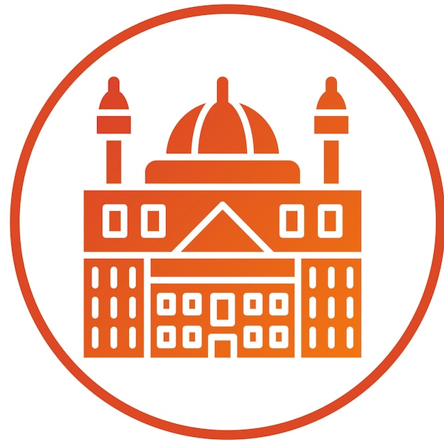 Diseño vectorial Vaticano Estilo de icono