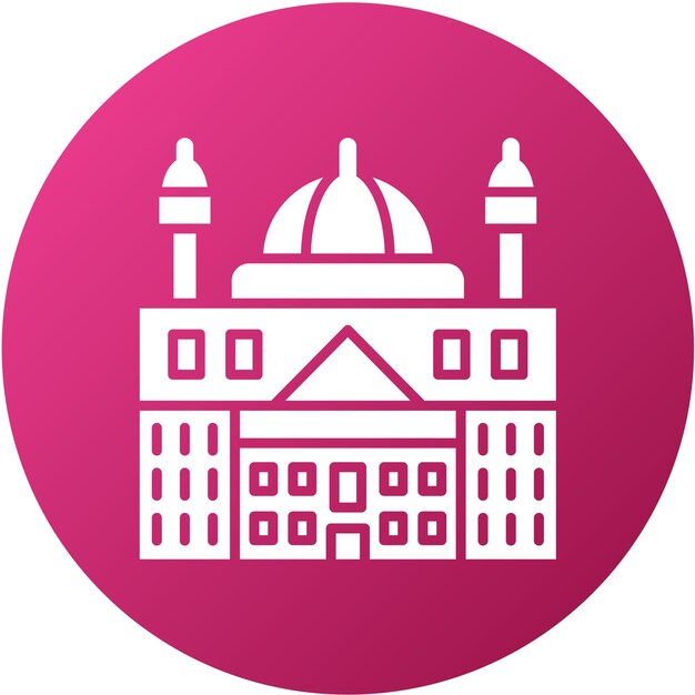 Diseño vectorial Vaticano Estilo de icono