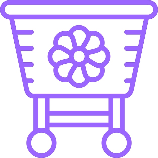 El diseño vectorial se ve de moda El estilo del icono