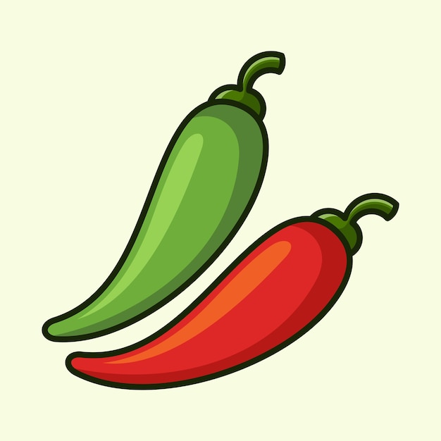 Diseño vectorial de verduras de dibujos animados verduras comida ilustración de arte lindo