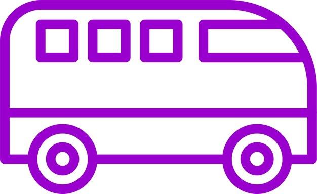 Diseño vectorial Viajes de campo Estilo de icono