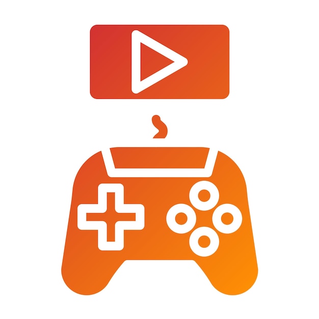 Diseño vectorial de videojuegos Estilo de icono