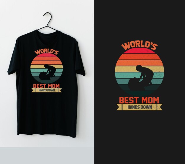 diseño vectorial vintage para el día de la madre