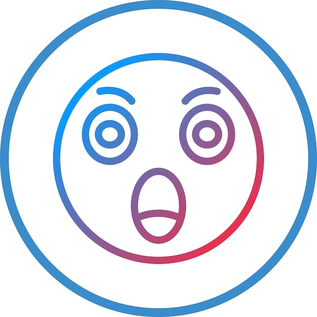 Diseño vectorial Wow Estilo del icono