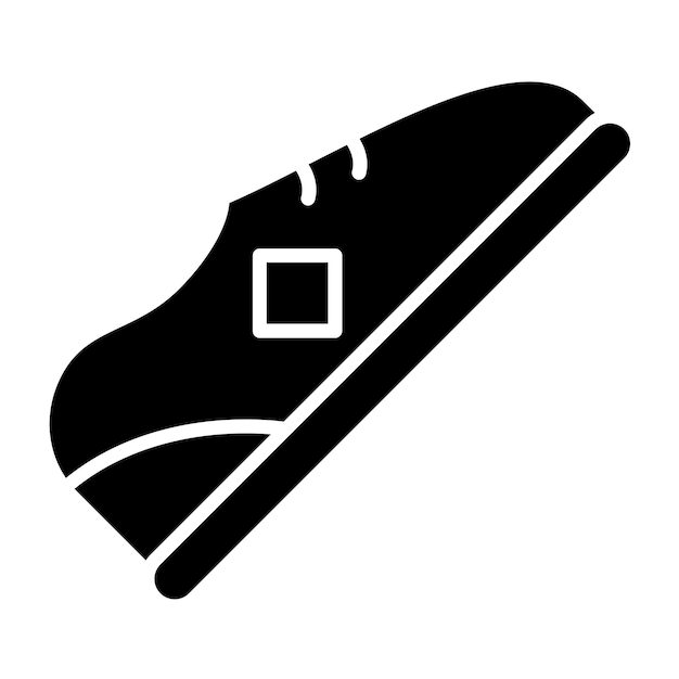 Diseño vectorial de zapatos para bebés Estilo de icono