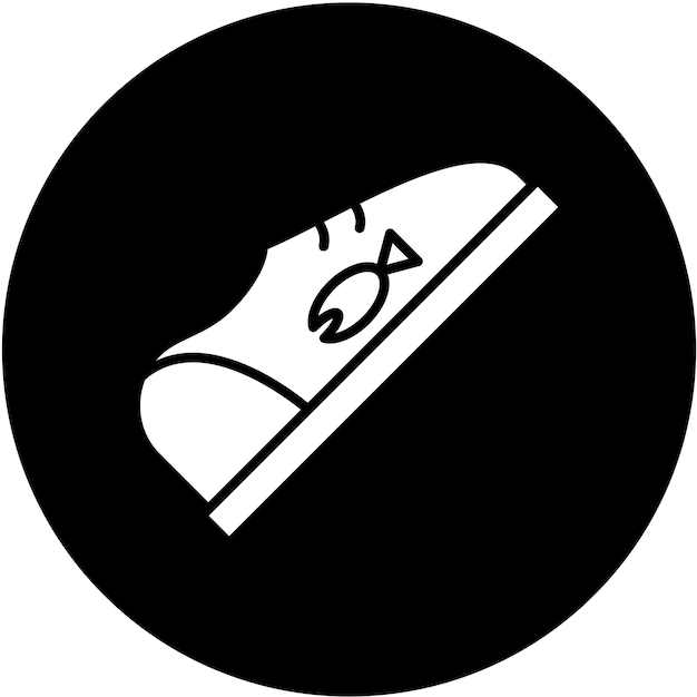 Diseño vectorial de zapatos para bebés Estilo de icono