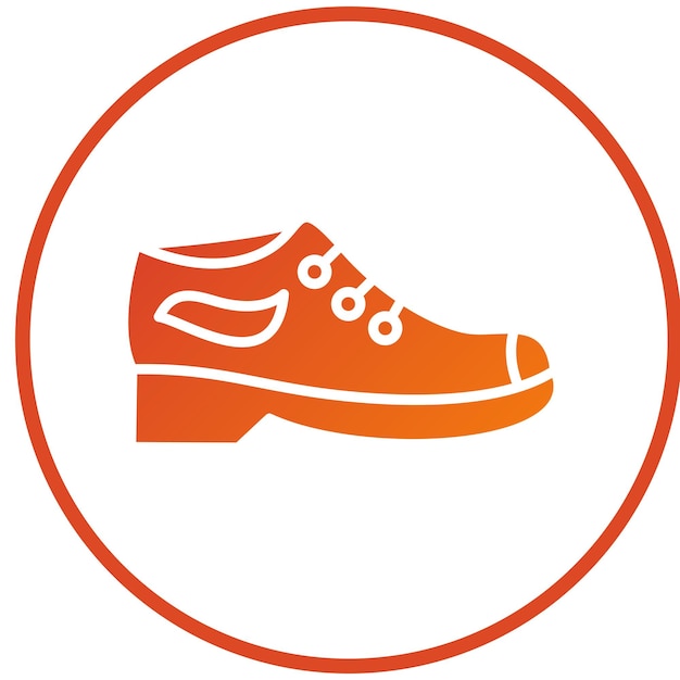 Diseño vectorial de zapatos casuales Estilo de icono
