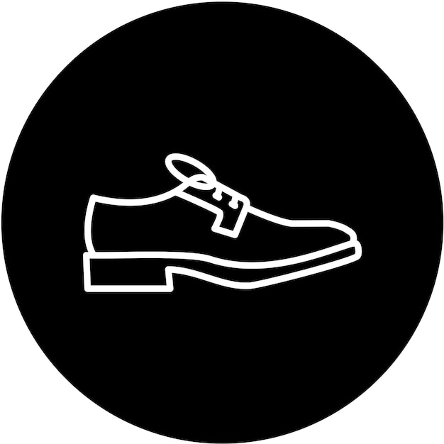 Diseño vectorial de zapatos Estilo de icono