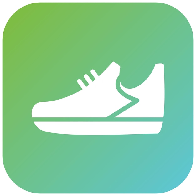 Diseño vectorial de zapatos Estilo de icono