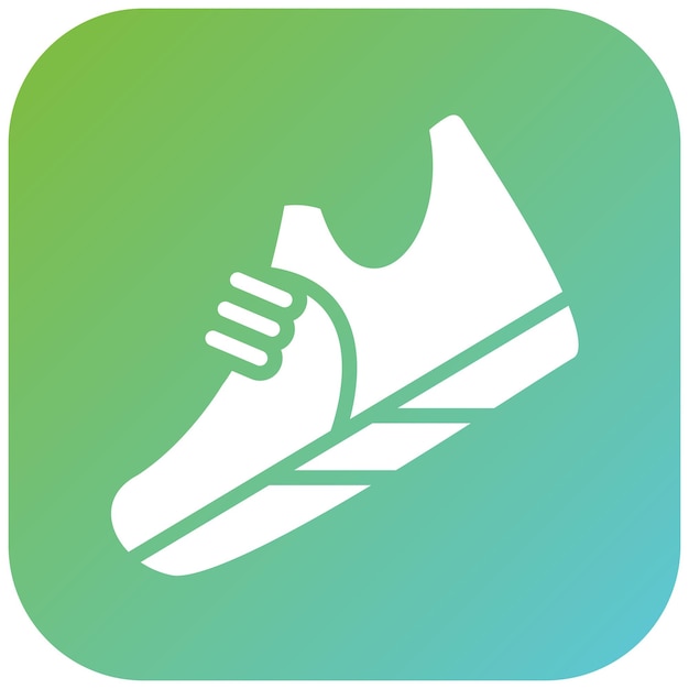 Diseño vectorial de zapatos Estilo de icono