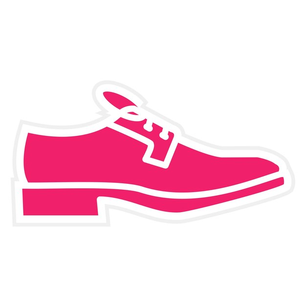 Diseño vectorial de zapatos Estilo de icono
