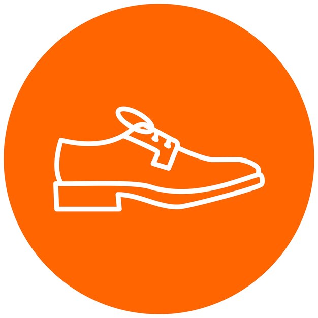 Diseño vectorial de zapatos Estilo de icono