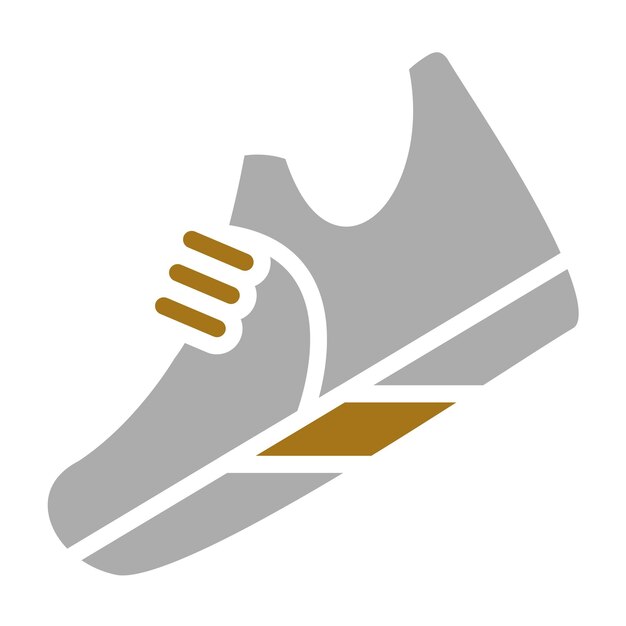 Diseño vectorial de zapatos Estilo de icono
