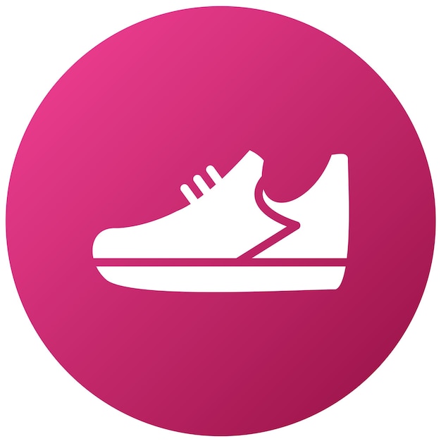 Vector diseño vectorial de zapatos estilo de icono