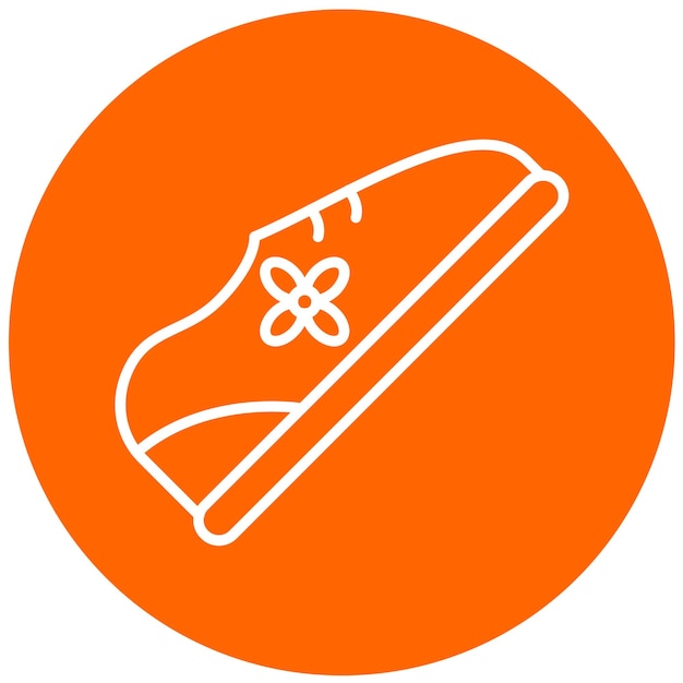 Diseño vectorial de zapatos para niñas