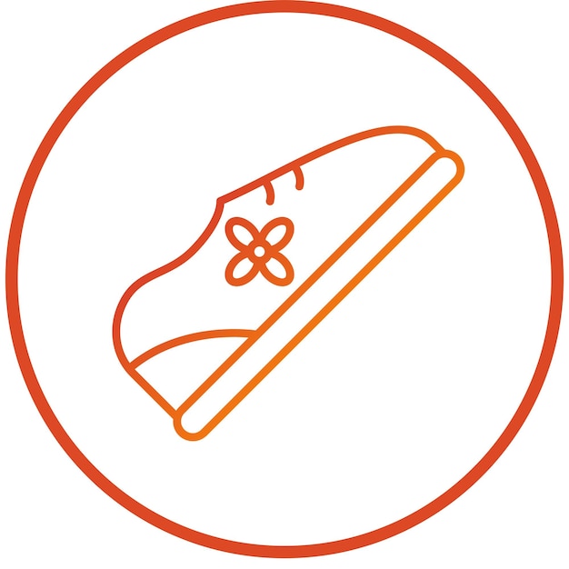 Diseño vectorial de zapatos para niñas