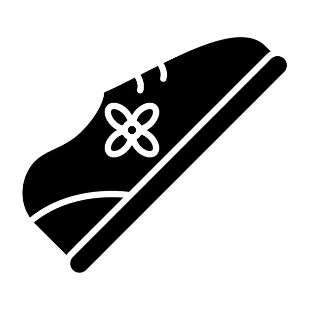 Diseño vectorial de zapatos para niñas