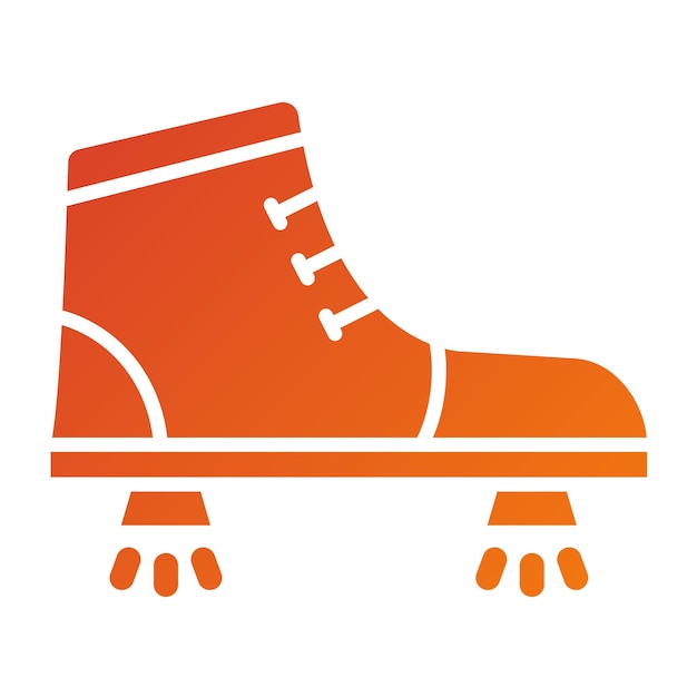Diseño vectorial de zapatos voladores Estilo de icono