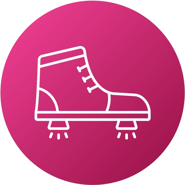 Diseño vectorial de zapatos voladores Estilo de icono