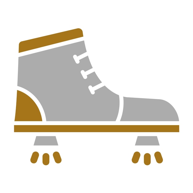 Diseño vectorial de zapatos voladores Estilo de icono
