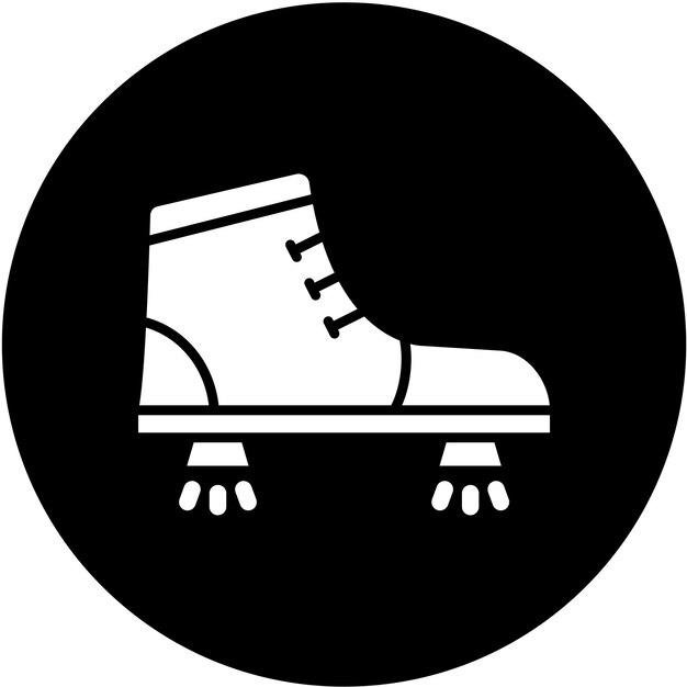 Diseño vectorial de zapatos voladores Estilo de icono